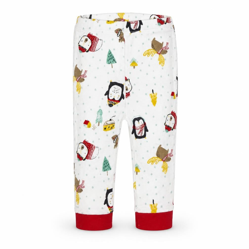 Nutmeg  Boys White   Sweatpants Trousers Size 6-9 Months