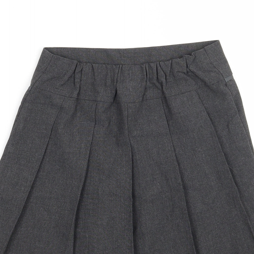 TU Girls Grey   A-Line Skirt Size 5 Years - School wear
