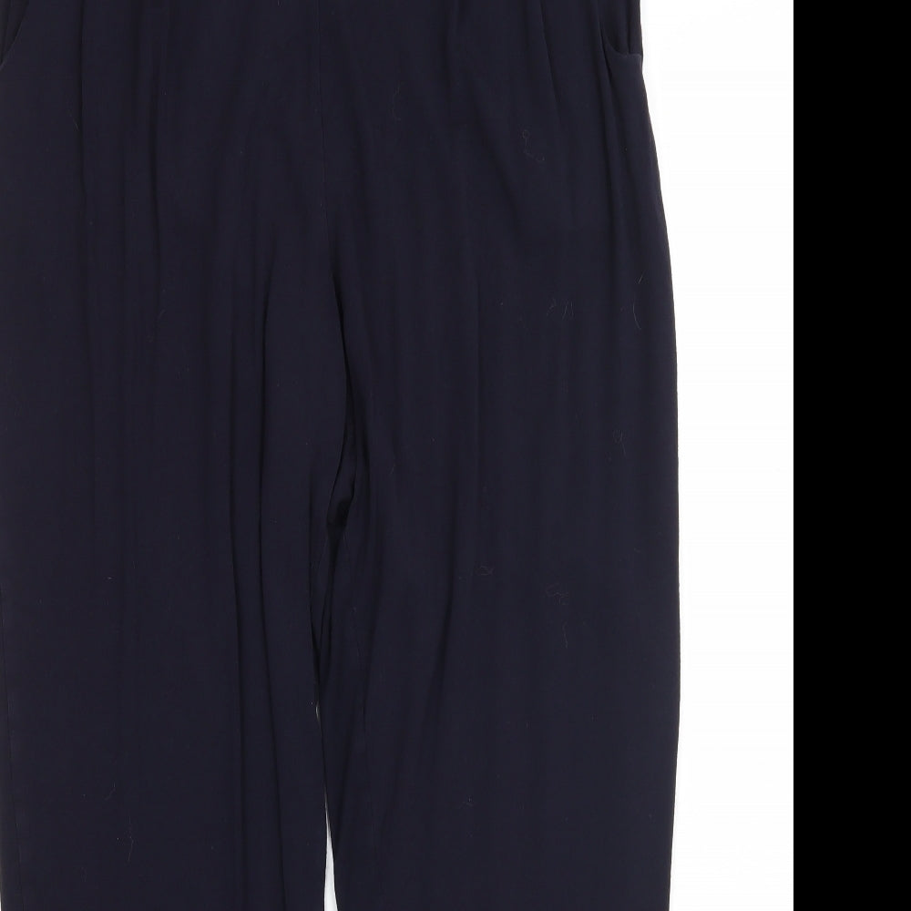 Papaya Womens Blue   Bloomer Trousers Size 14 L25 in