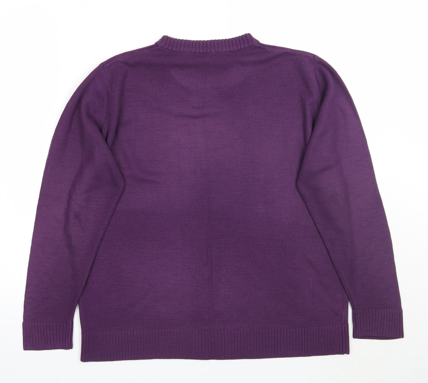 Berkertex Womens Purple   Pullover Jumper Size 14