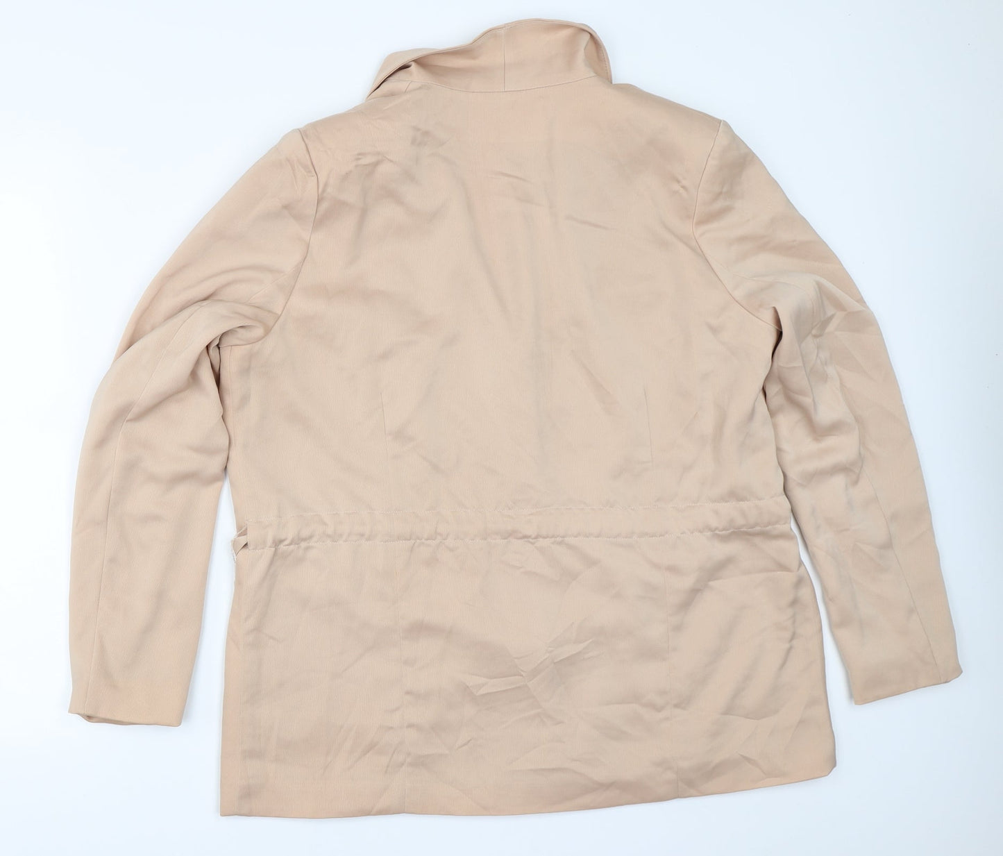 H&M Womens Beige   Jacket Blazer Size 44