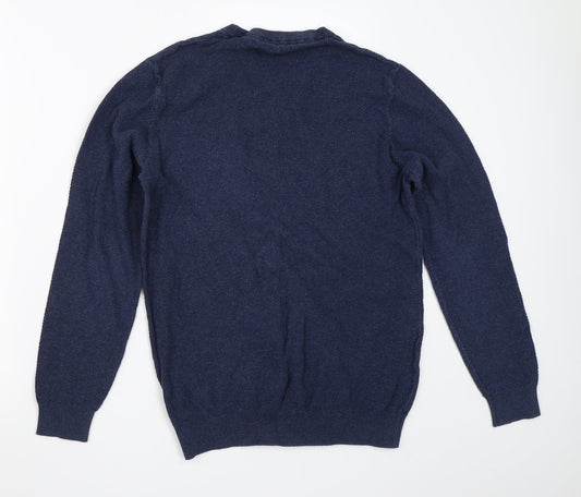 Pier One Mens Blue   Pullover Jumper Size M
