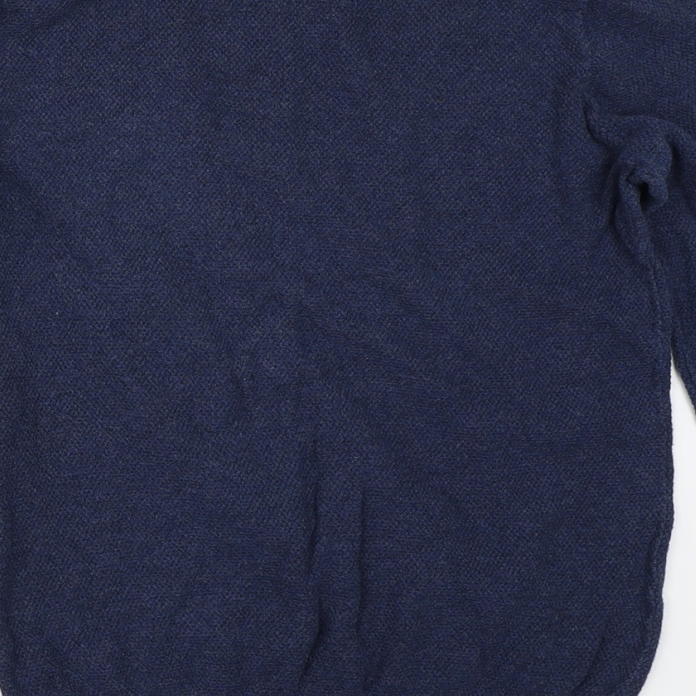 Pier One Mens Blue   Pullover Jumper Size M