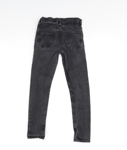 A2Z 4 Kids Girls Black  Denim Skinny Jeans Size 9 Years