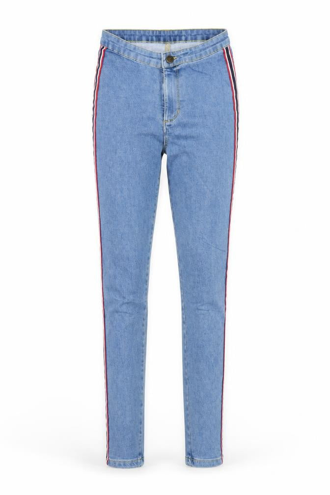 Denim & Co. Womens Blue  Denim Skinny Jeans Size 4 L28 in