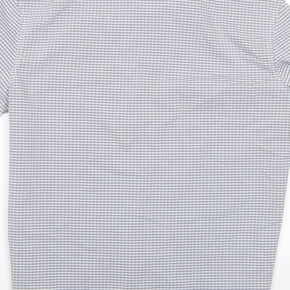 Kenneth Cole Mens Multicoloured Check   Button-Up   - Reaction Kenneth Cole Slimfit Shirt