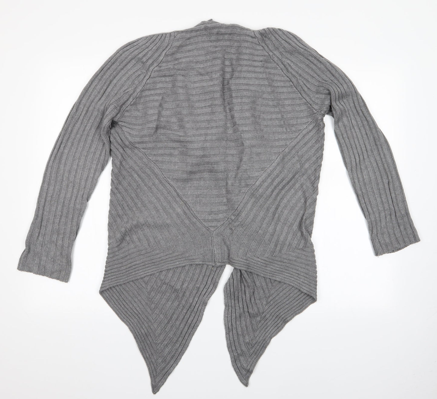 Preview Womens Grey   Cardigan Jumper Size S  - Waterfall Cardigan