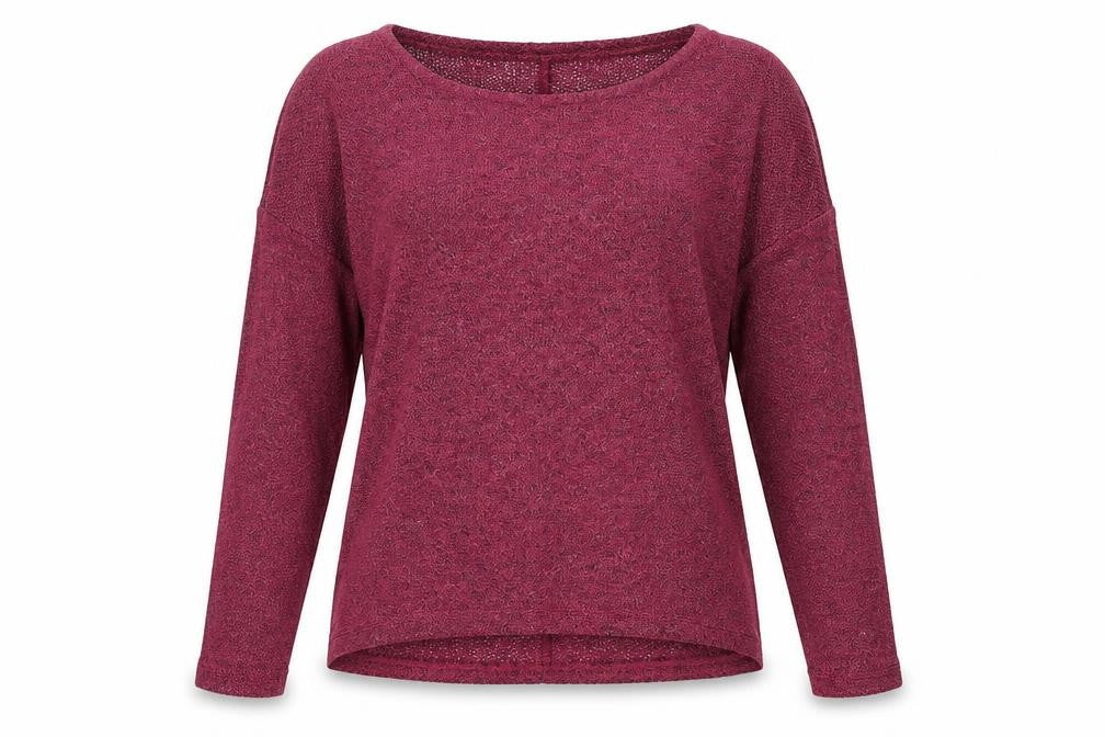 Front view of Atmosphere women’s pink jumper, size UK 8