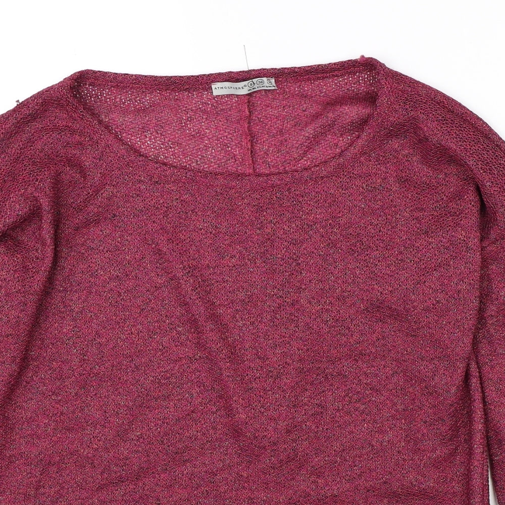 Atmosphere Womens Pink   Pullover Jumper Size 8