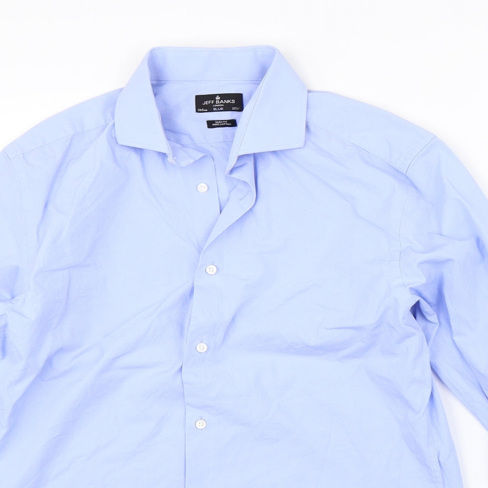 Debenhams Mens Blue    Dress Shirt Size 15.5
