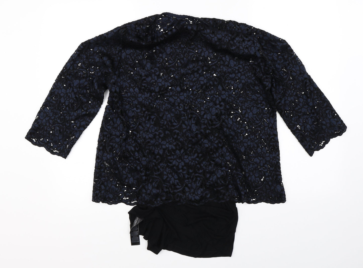 Marks & Spencer Womens Blue Floral  Basic Blouse Size 12