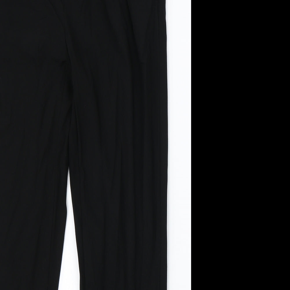Marks & Spencer Womens Black   Dress Pants Trousers Size 12 L28 in