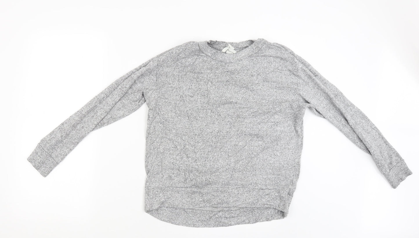 H&M Womens Grey   Pullover Jumper Size XS