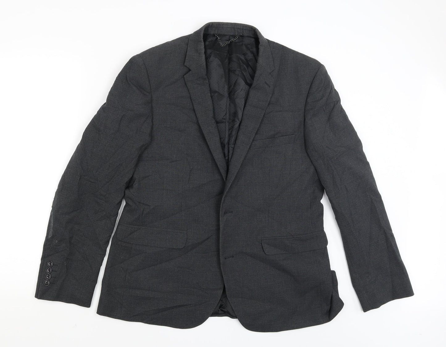Burton Mens Grey   Jacket Blazer Size 42