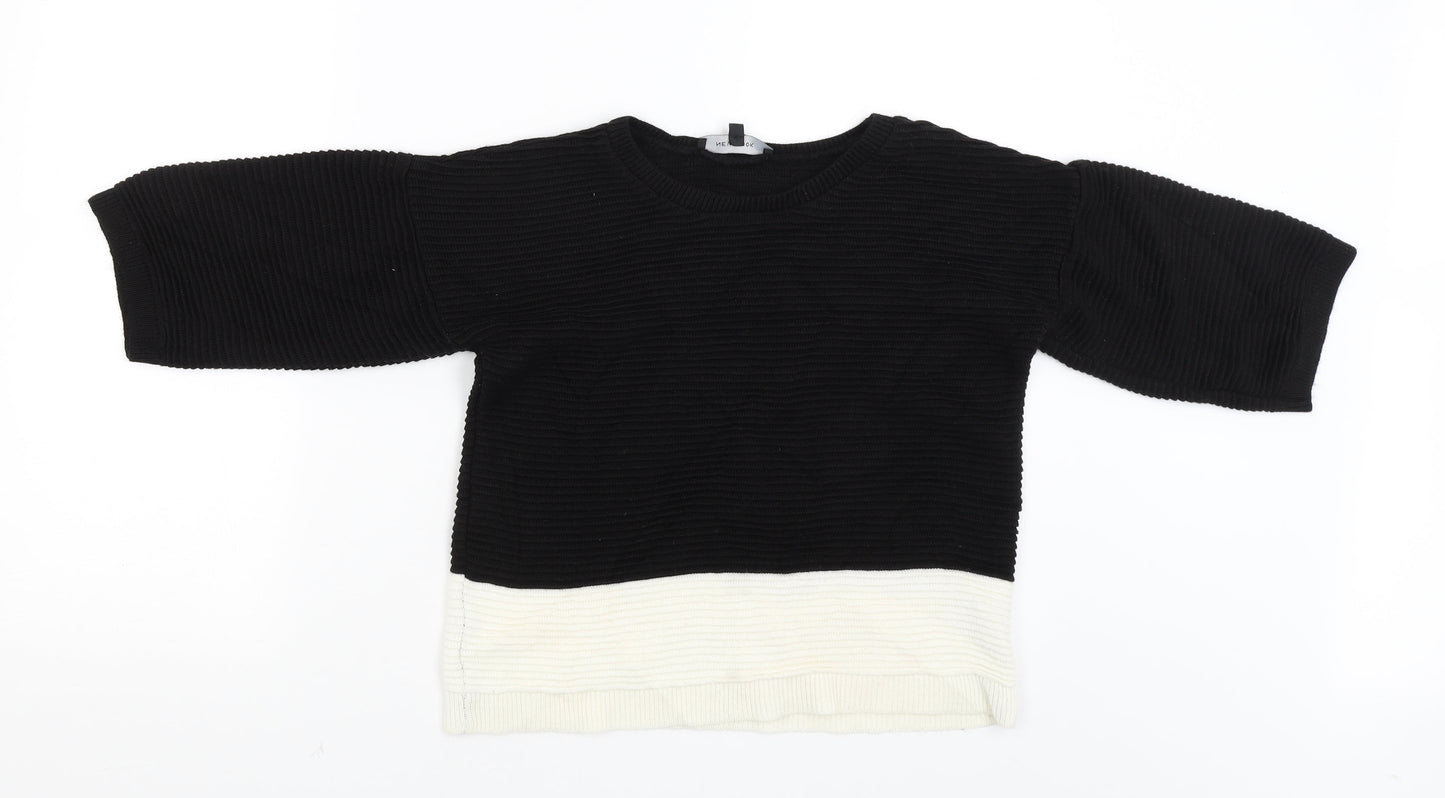New Look Womens Black   Pullover Jumper Size 8