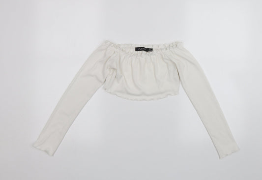 LOTD Womens White   Basic Blouse Size 6
