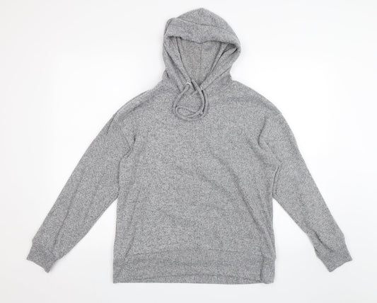 George Womens Grey   Pullover Hoodie Size S
