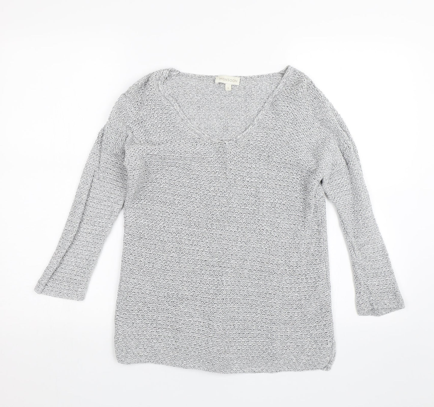 Monsoon Mens Grey   Pullover Jumper Size S
