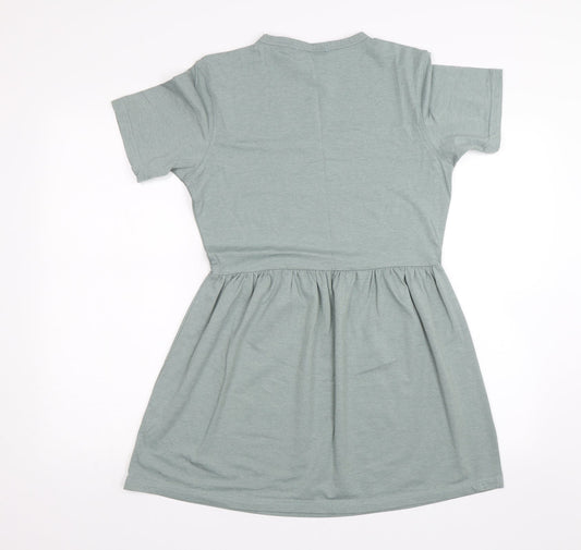 Missguided Womens Green   Shift  Size 4