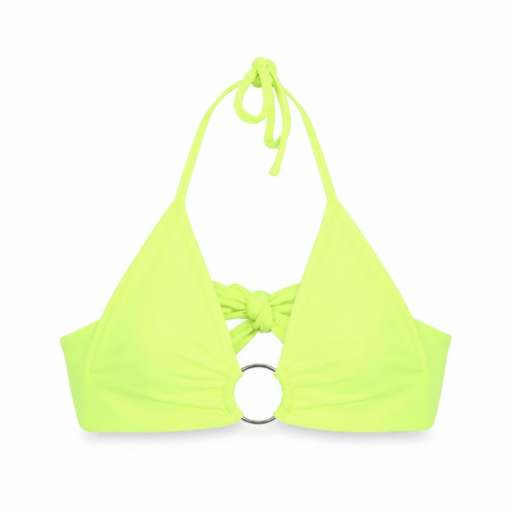 PRETTYLITTLETHING Womens Green   Cropped Blouse Size 4