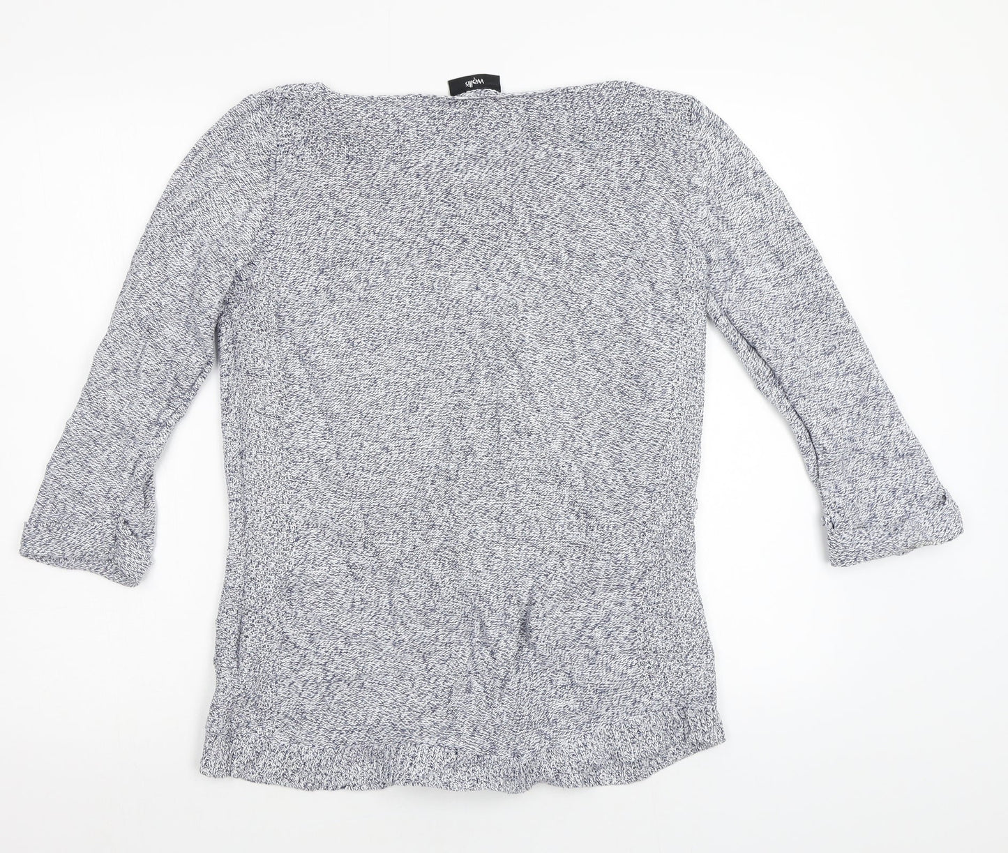 Wallis Womens Blue   Pullover Jumper Size S
