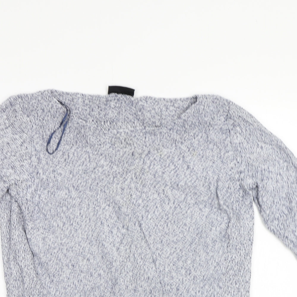 Wallis Womens Blue   Pullover Jumper Size S