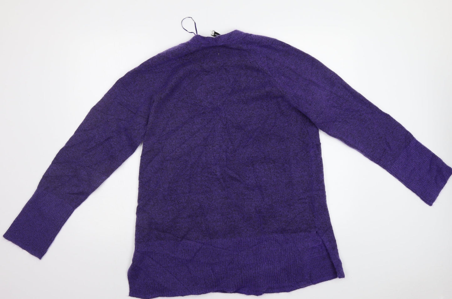 M&S Womens Purple   Cardigan Jumper Size M