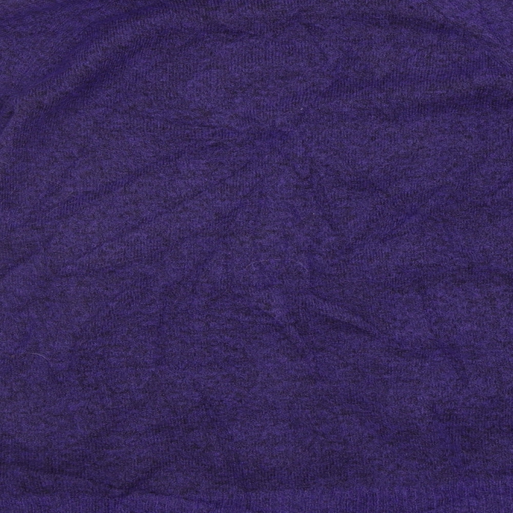 M&S Womens Purple   Cardigan Jumper Size M