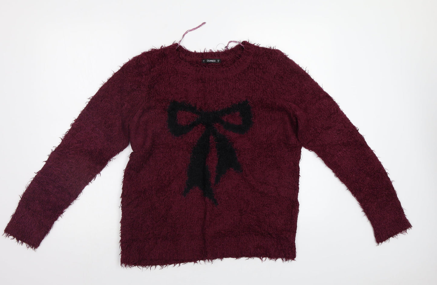 Dunnes Womens Red   Pullover Jumper Size M