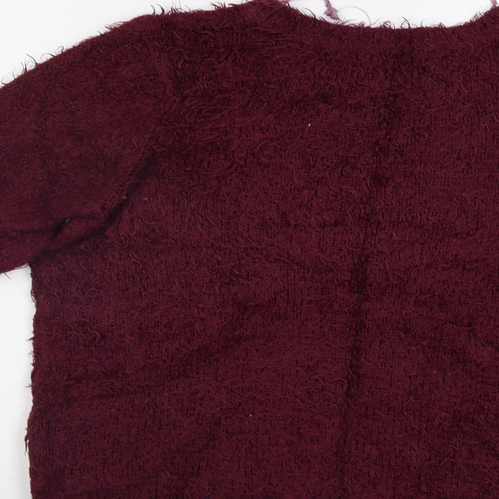 Dunnes Womens Red   Pullover Jumper Size M