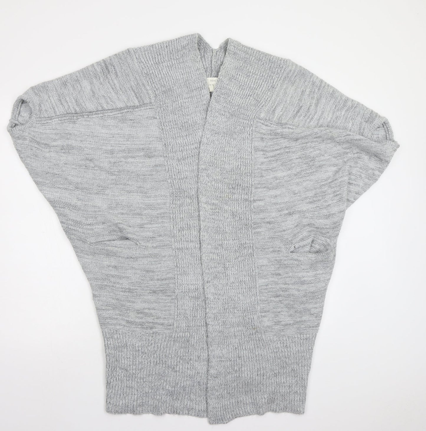 NEXT Womens Grey   Cardigan Jumper Size S