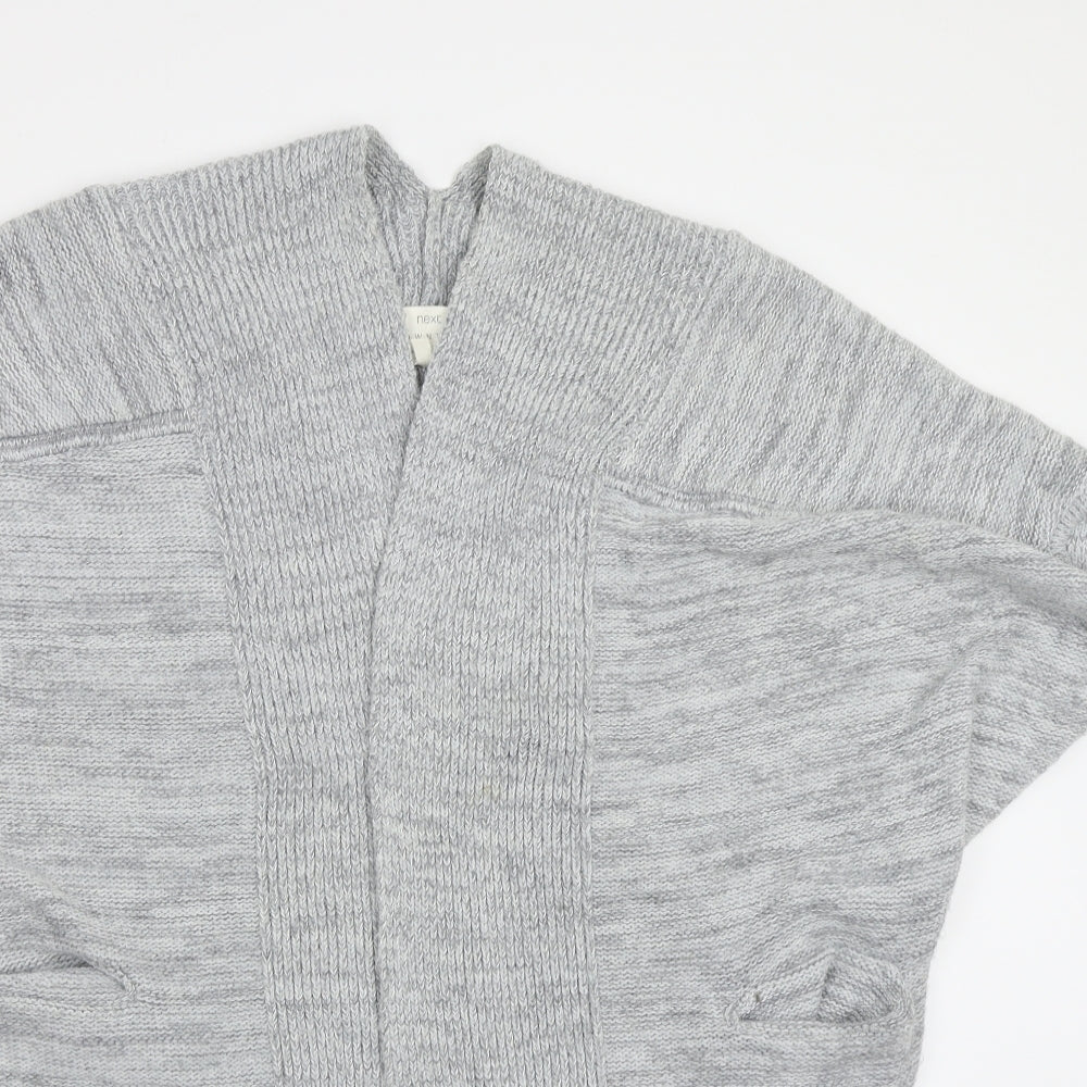 NEXT Womens Grey   Cardigan Jumper Size S