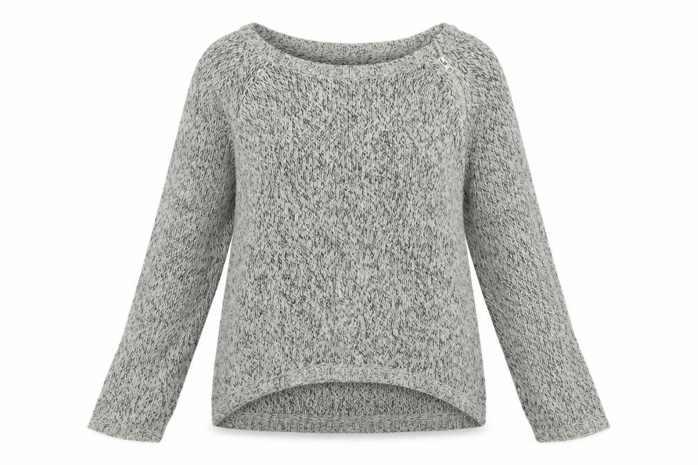 VERO MODA Womens Grey   Pullover Jumper Size S