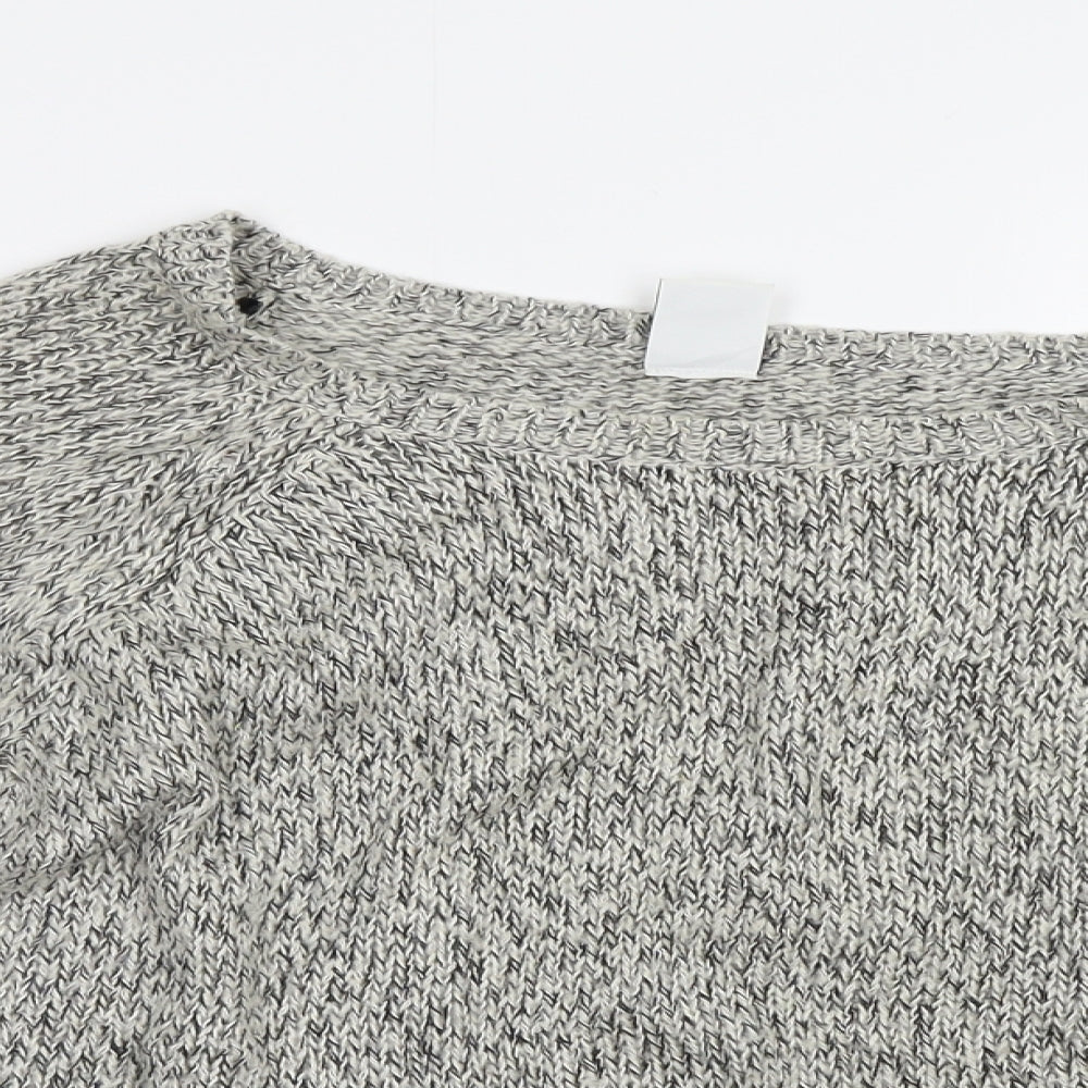 VERO MODA Womens Grey   Pullover Jumper Size S