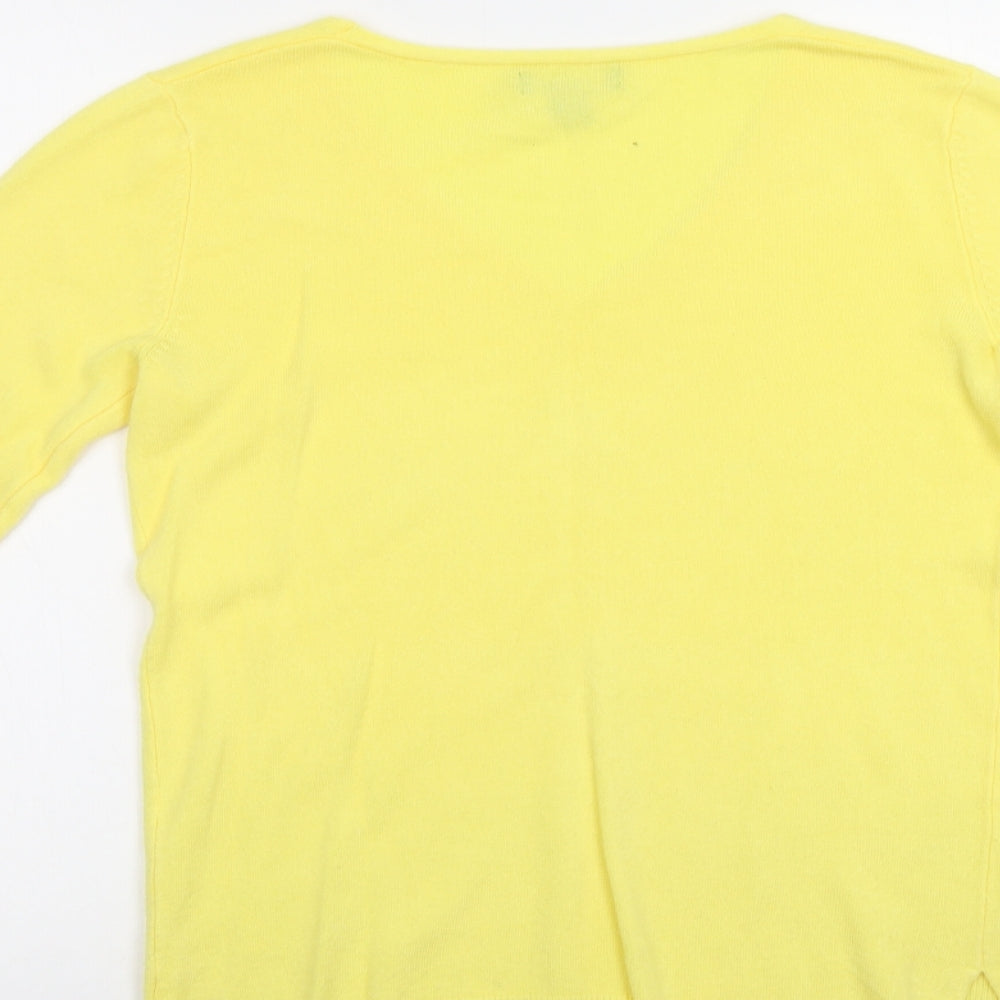 Primark Womens Yellow   Pullover Jumper Size XS
