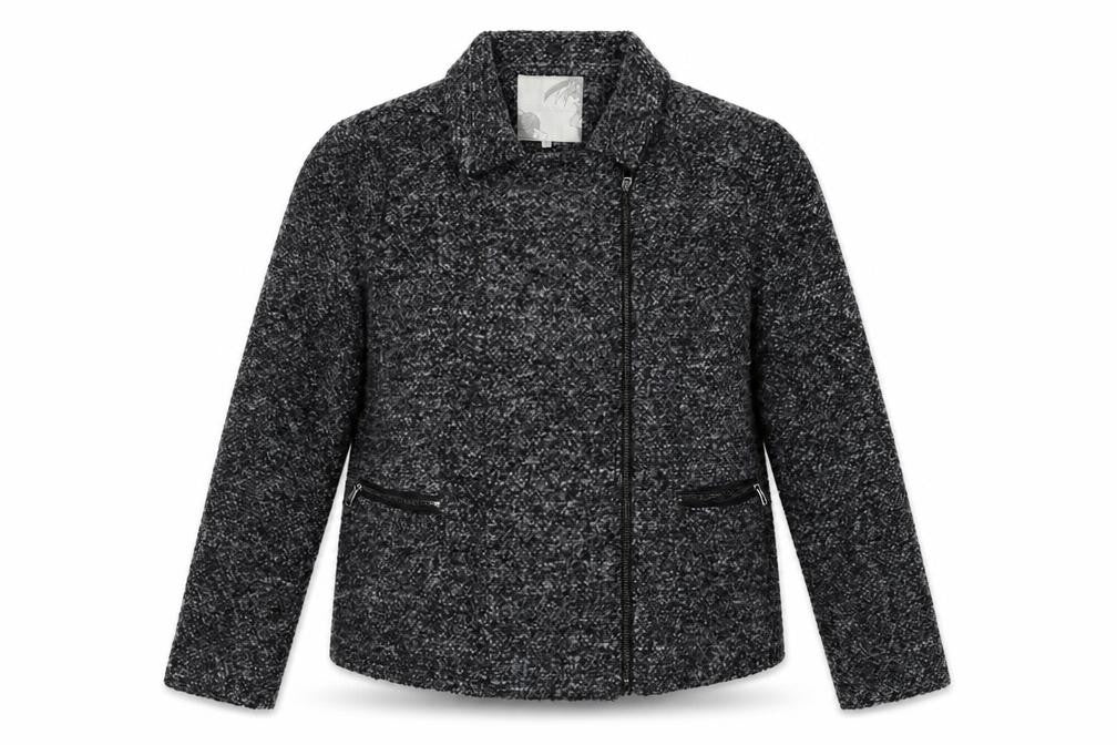RJR.John Rocha Womens Grey   Pea Coat Coat Size 16