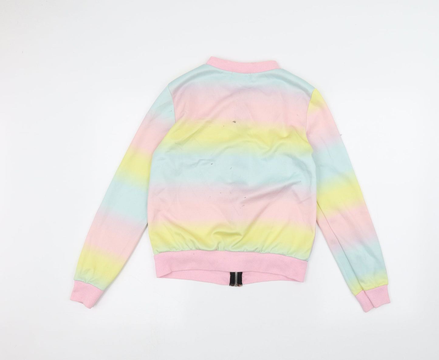 Prague Girls Pink   Bomber Jacket Jacket Size M