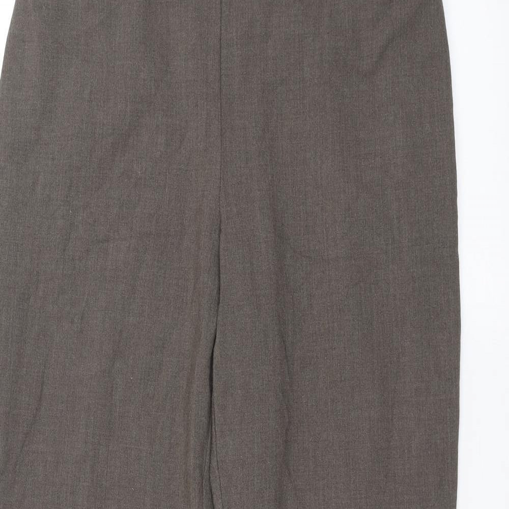 Marks and Spencer Womens Beige   Trousers  Size 12 L25 in