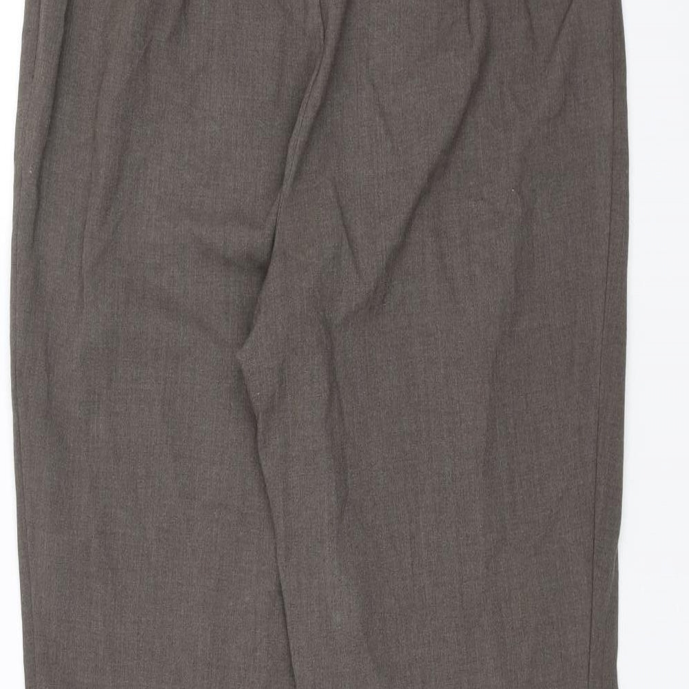 Marks and Spencer Womens Beige   Trousers  Size 12 L25 in