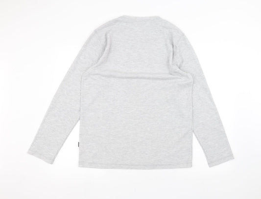Eddie Bauer Mens Grey   Pullover Jumper Size M