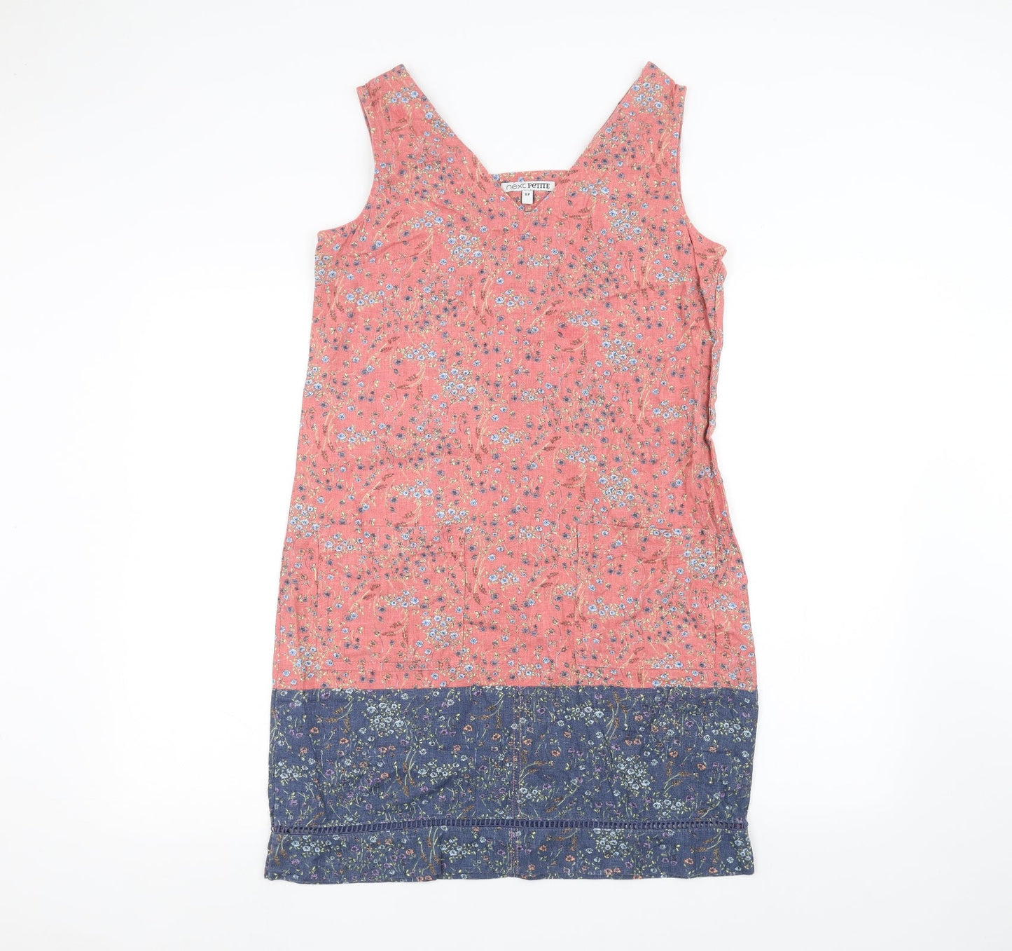 NEXT Womens Pink Floral  Basic T-Shirt Size 8