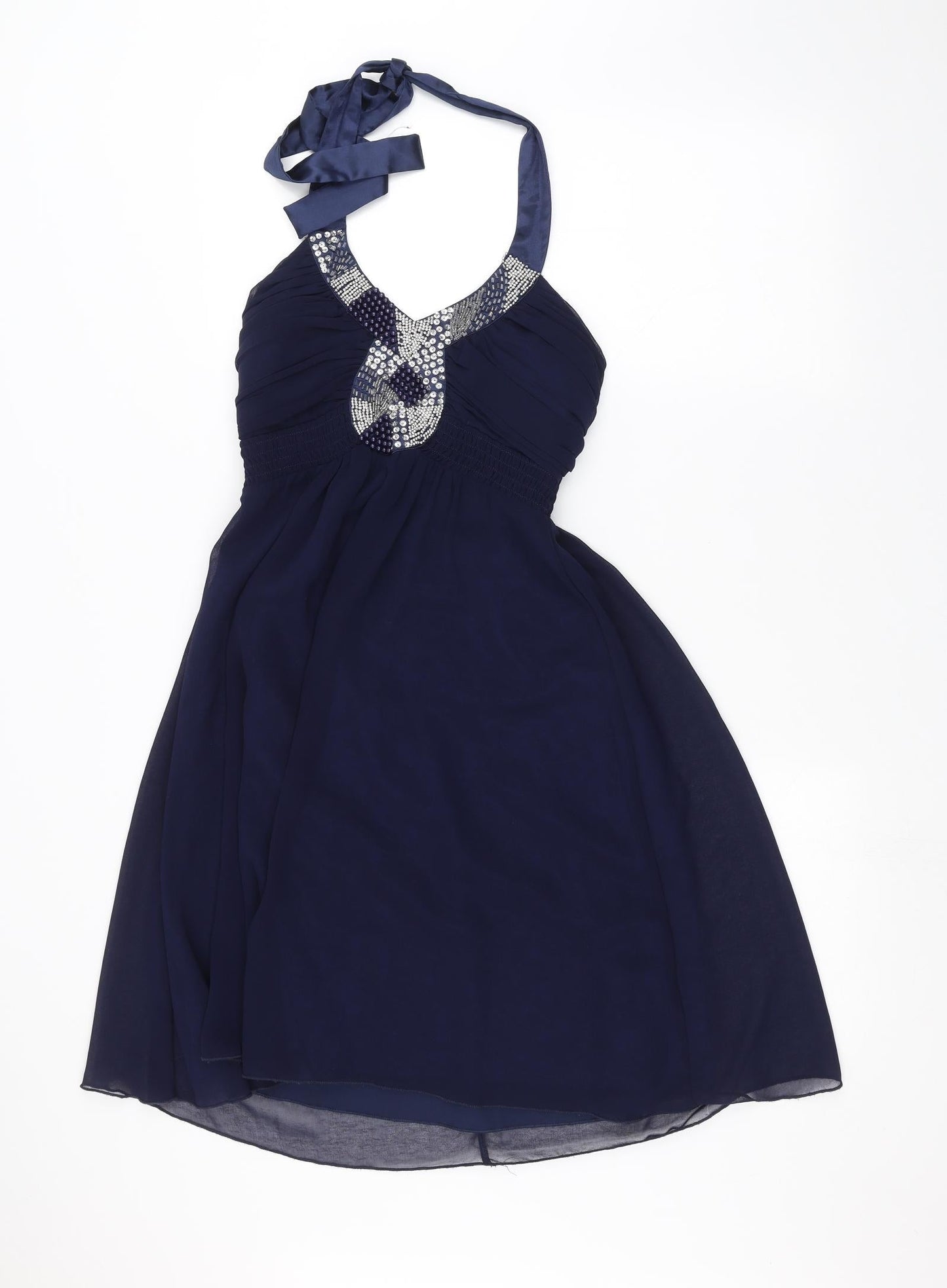 amy paris Womens Blue   A-Line  Size 8