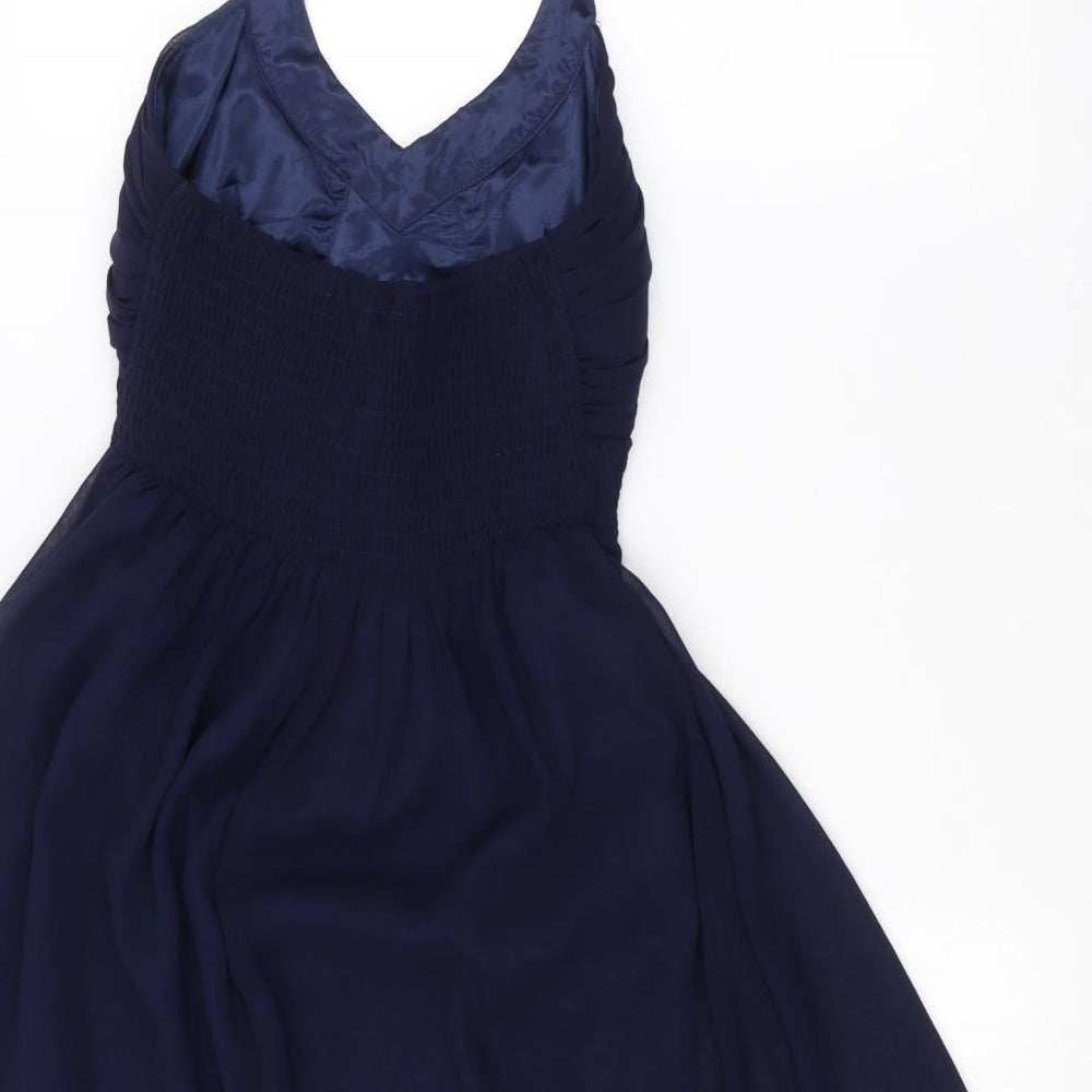 amy paris Womens Blue   A-Line  Size 8