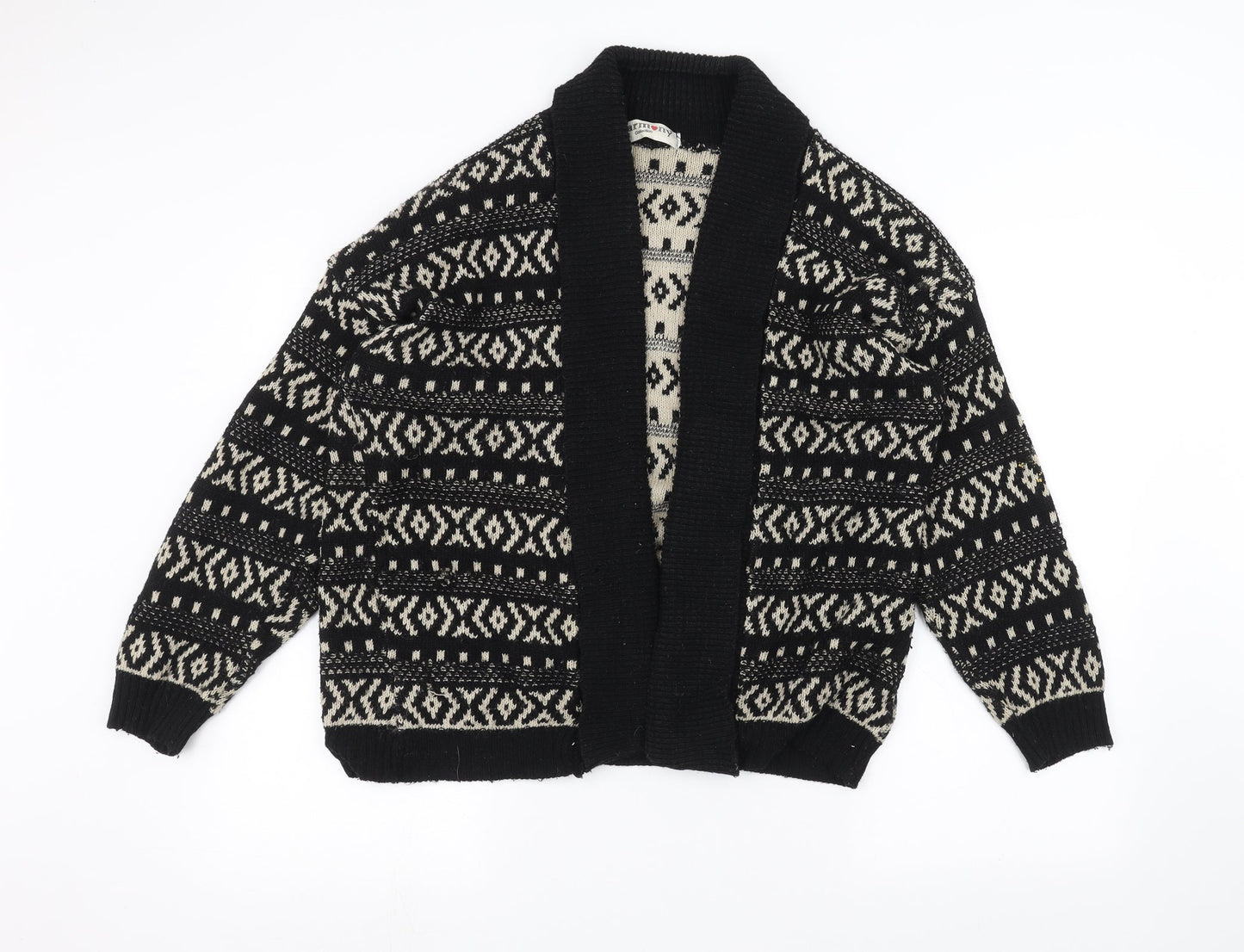Harmony Womens Black   Jacket Coatigan Size M
