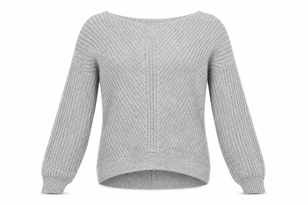 TU Womens Grey  Knit Cardigan Jumper Size 8