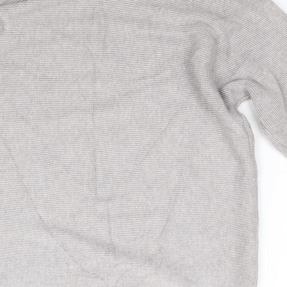 H&M Womens Beige  Knit Pullover Jumper Size XS
