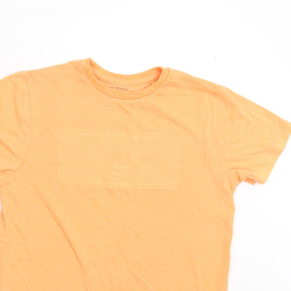 Primark Boys Grey   Basic T-Shirt Size 9-10 Years