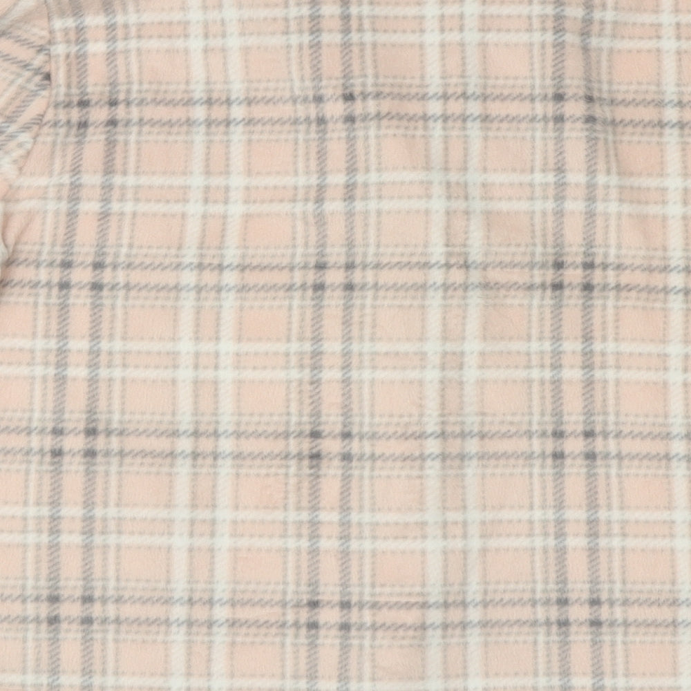 Day dreams Womens Pink Plaid   Pyjama Top Size S