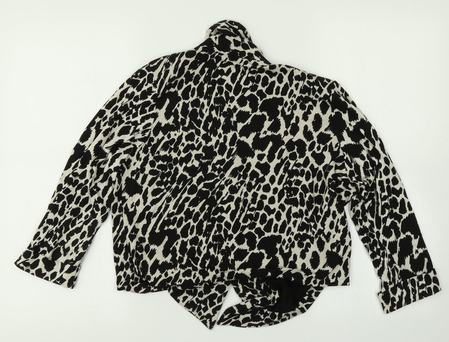 M&S Womens Multicoloured Animal Print  Shrug Jumper Size 14
