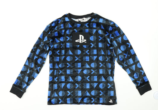 M&S Girls Multicoloured    Pyjama Top Size 12-13 Years  - playstation